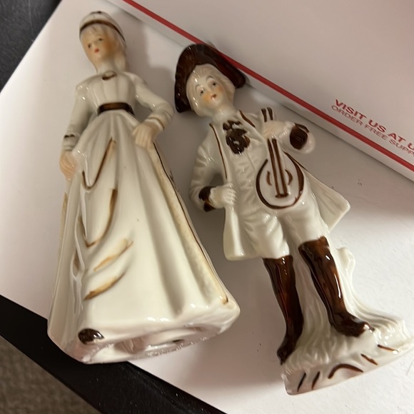 Vintage Pair Of Figurine - Picture 11 of 14